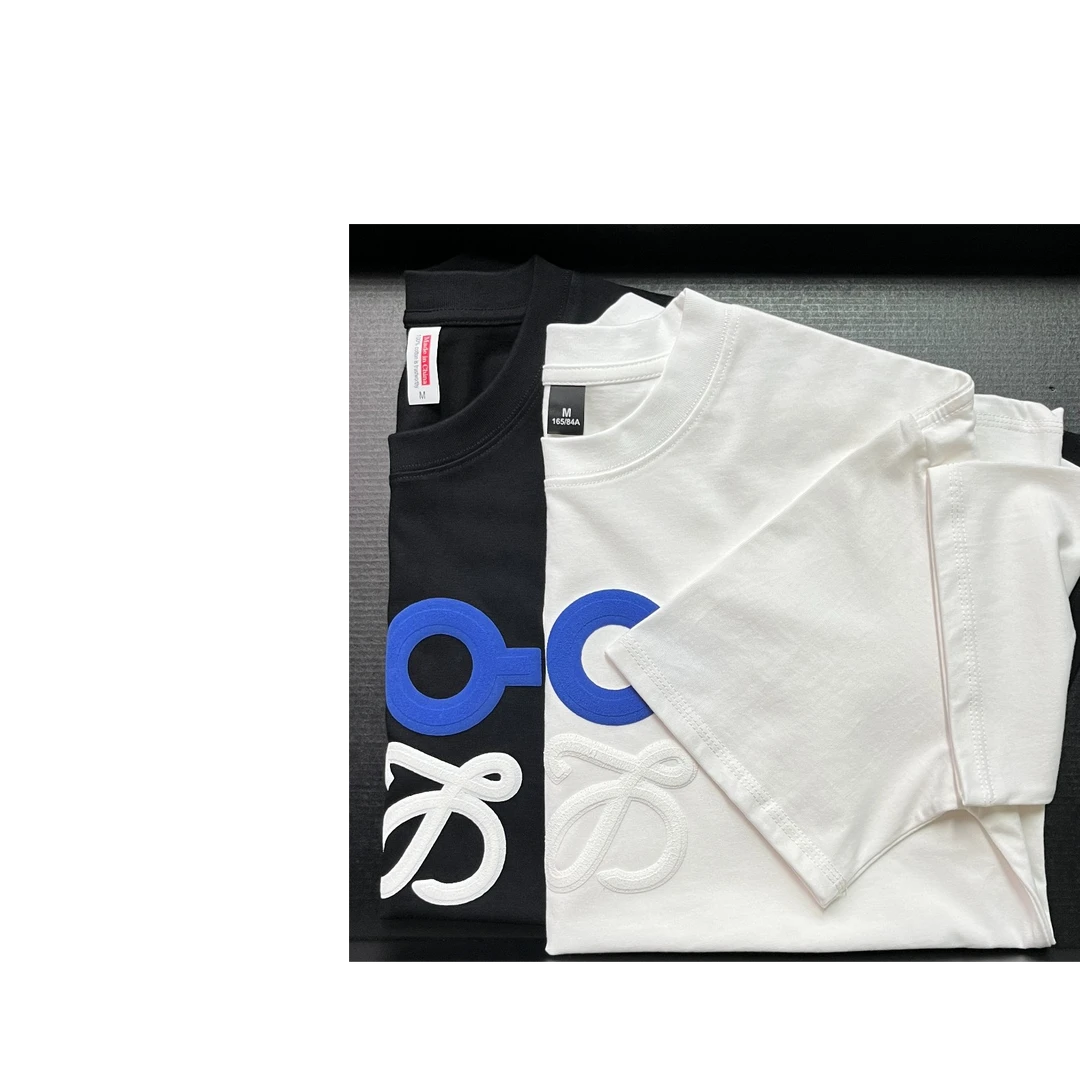 【13号链接 双色罗】纯棉圆领短袖t恤男夏季透气半袖体恤衫