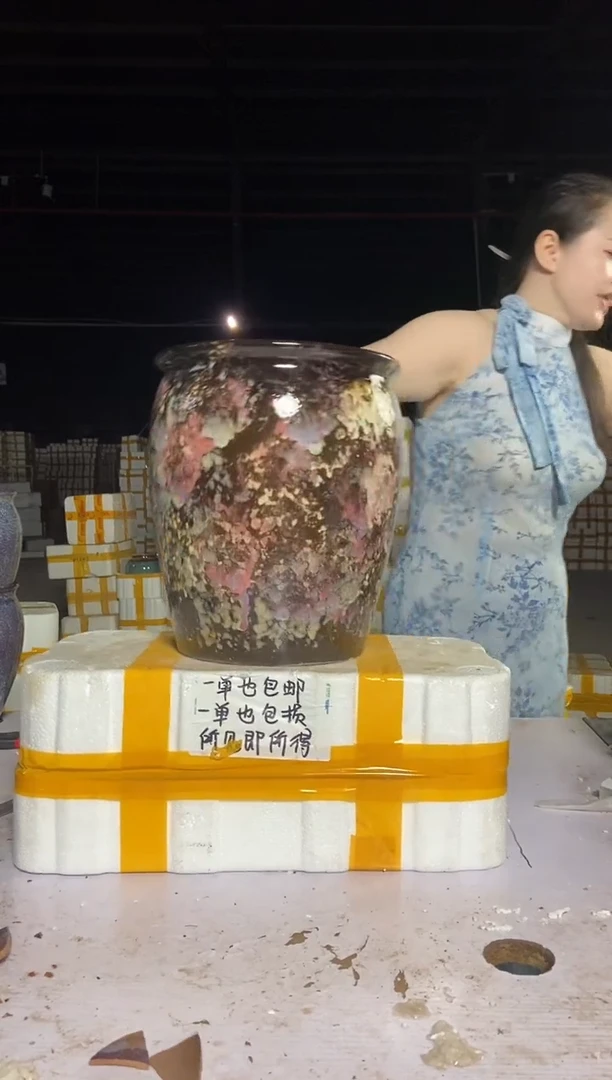宜兴紫砂粗陶花盆25/31
