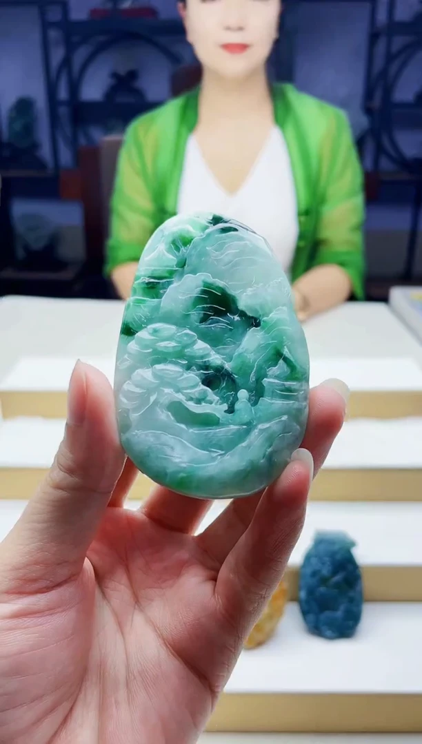 定制翡翠未镶嵌毛货08050365