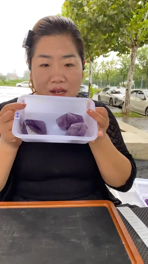 未镶嵌珠宝半成品水晶紫晶柱子D18多样性发其一