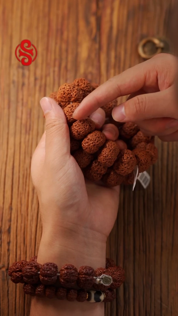 金刚菩提手串25mm左右矮桩满肉非正圆