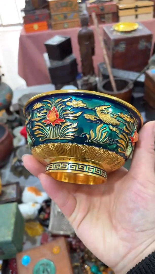 【闪购商品】1宫廷影视老旧工艺摆件