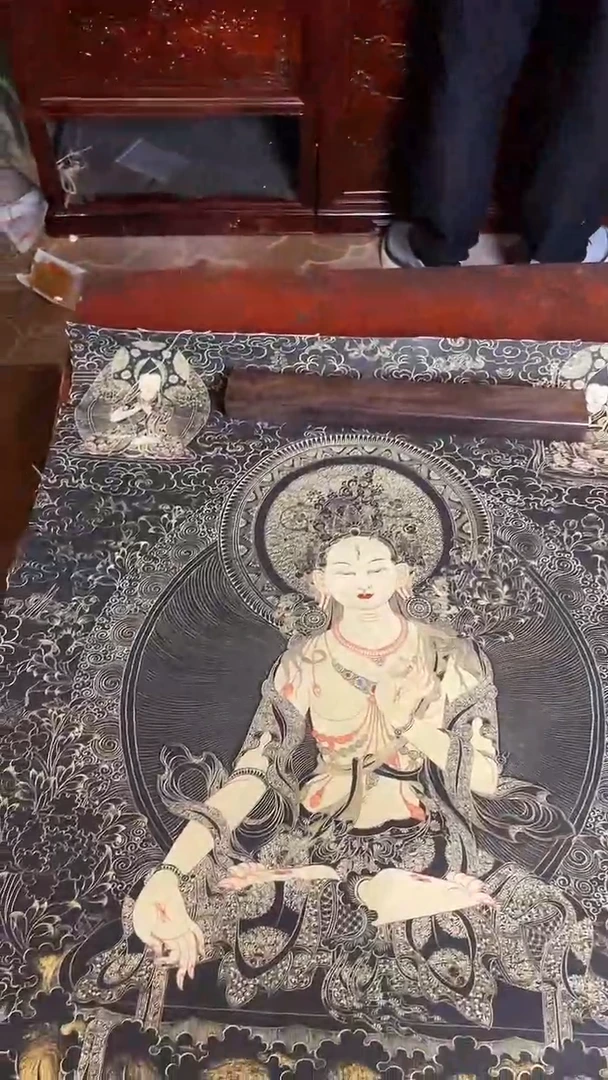 卷轴画手绘唐卡003
