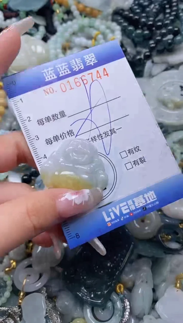 【闪购商品】翡翠颈饰未镶嵌闪购0166744多样性发其一