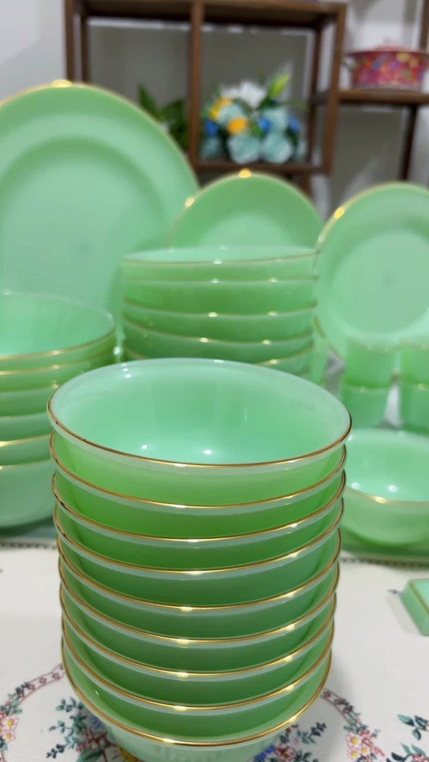 4.5英寸玉瓷碗10个口径11.5厘米