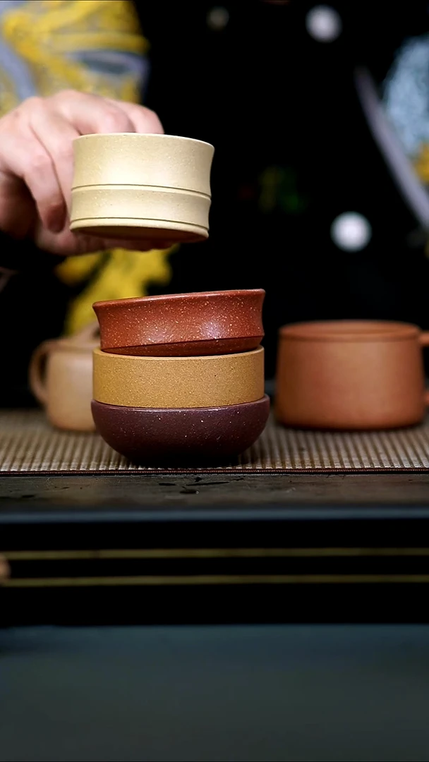 茶壶紫砂御闳四款主人杯