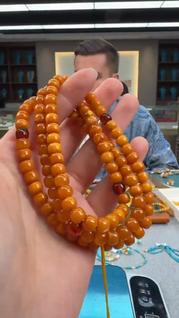 【闪购商品】琥珀颈饰未镶嵌序列号189