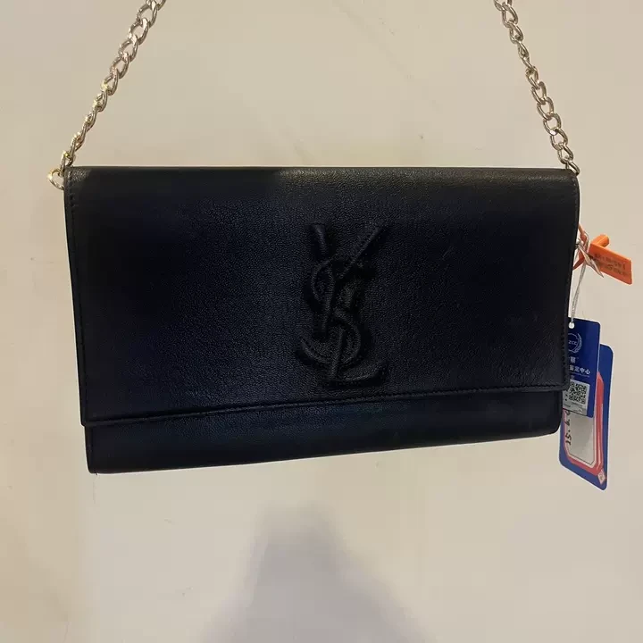 95新 YSL/圣罗兰 黑色链条包/ FYAR05704124/4124/H