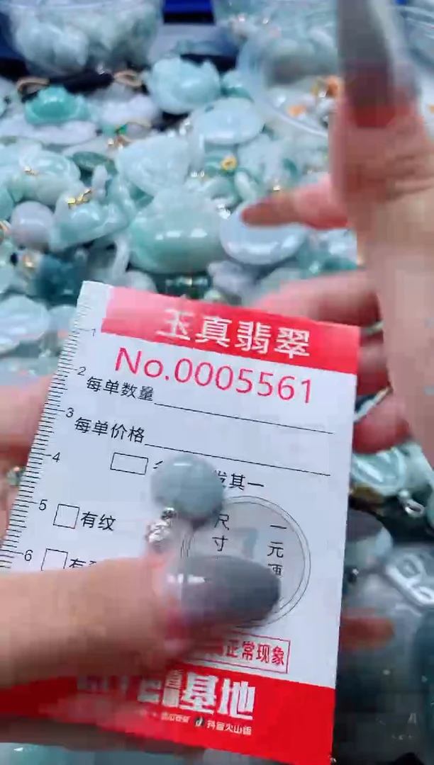吊坠(不含链)未镶嵌翡翠5561
