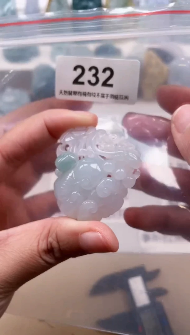 【闪购商品】翡翠颈饰未镶嵌天然缅甸A货翡翠232