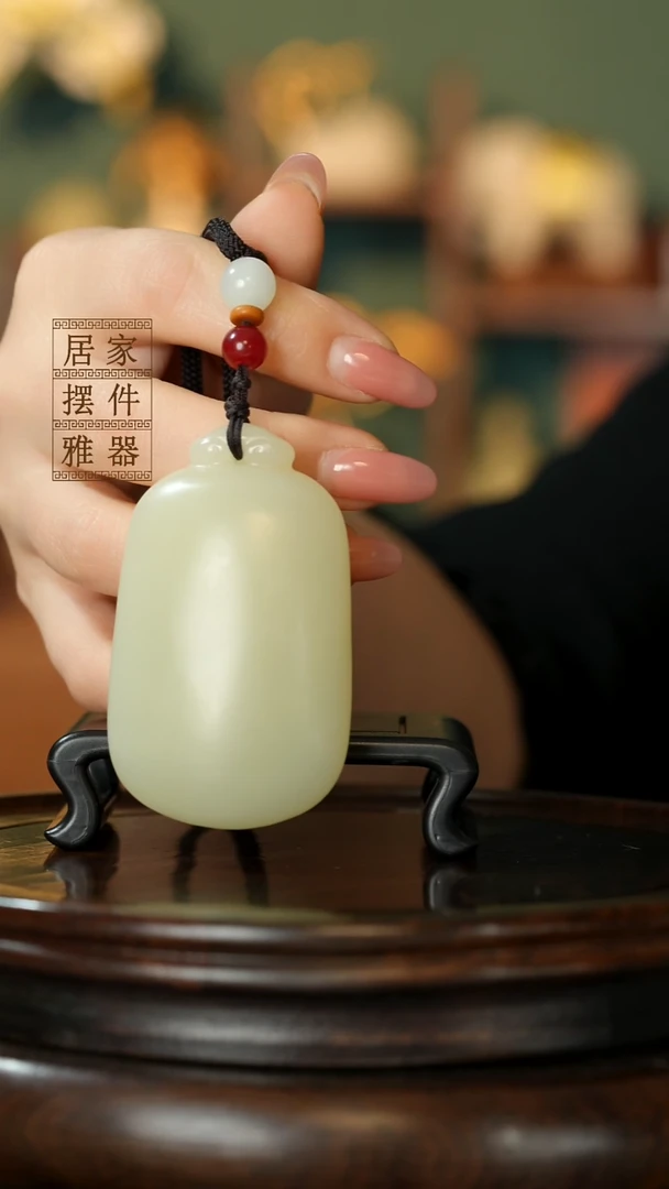 玉《如意手把》摆件