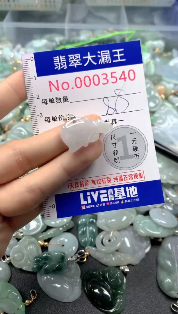 颈饰未镶嵌翡翠3540