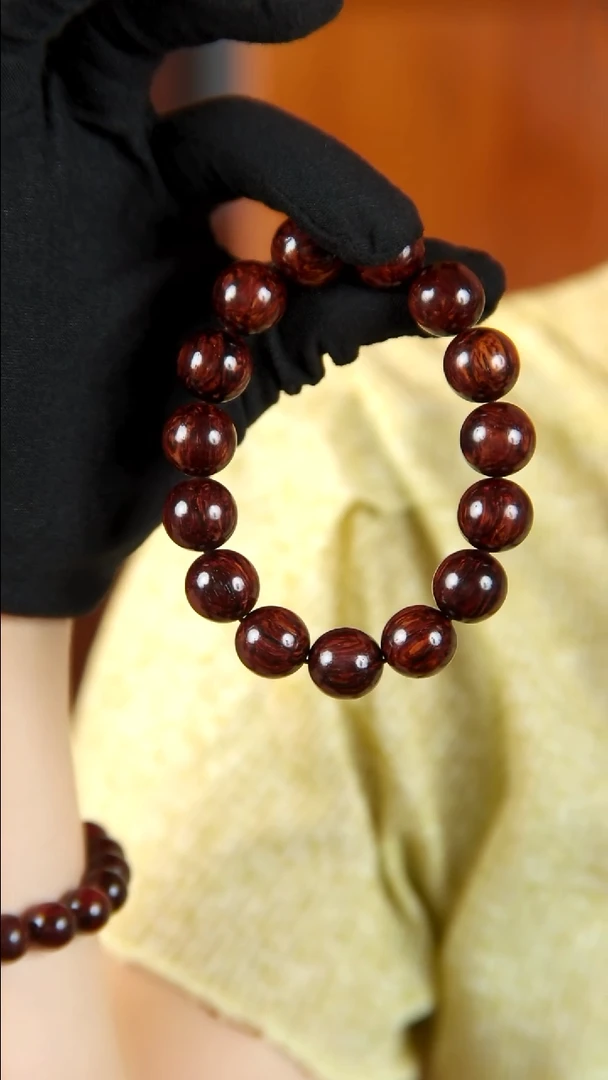 手串/手链降真香聚**方海南红降土埋玉化料1.5手串