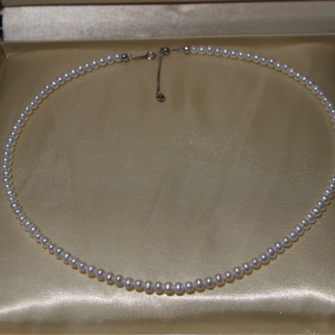 baby珠串链胖心延长链3-4 s007