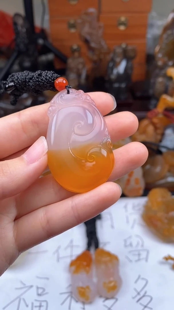 【闪购商品】玛瑙/玉髓颈饰未镶嵌AA