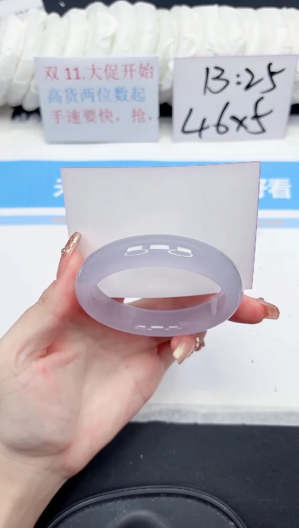 未镶嵌手镯石英质玉10-60