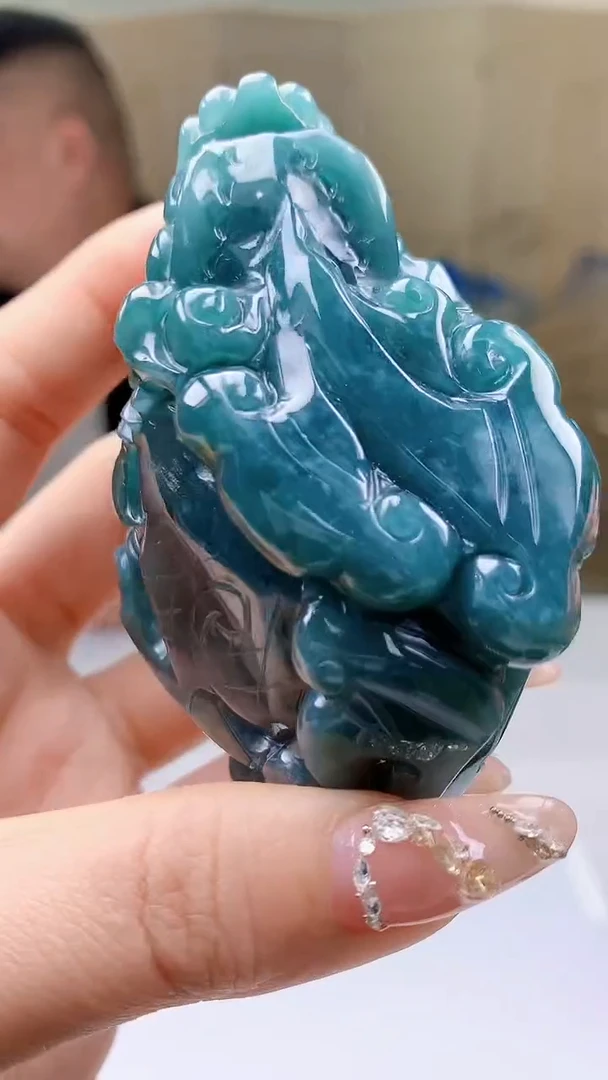 【闪购商品】定制翡翠未镶嵌4969ty-毛货挂件72