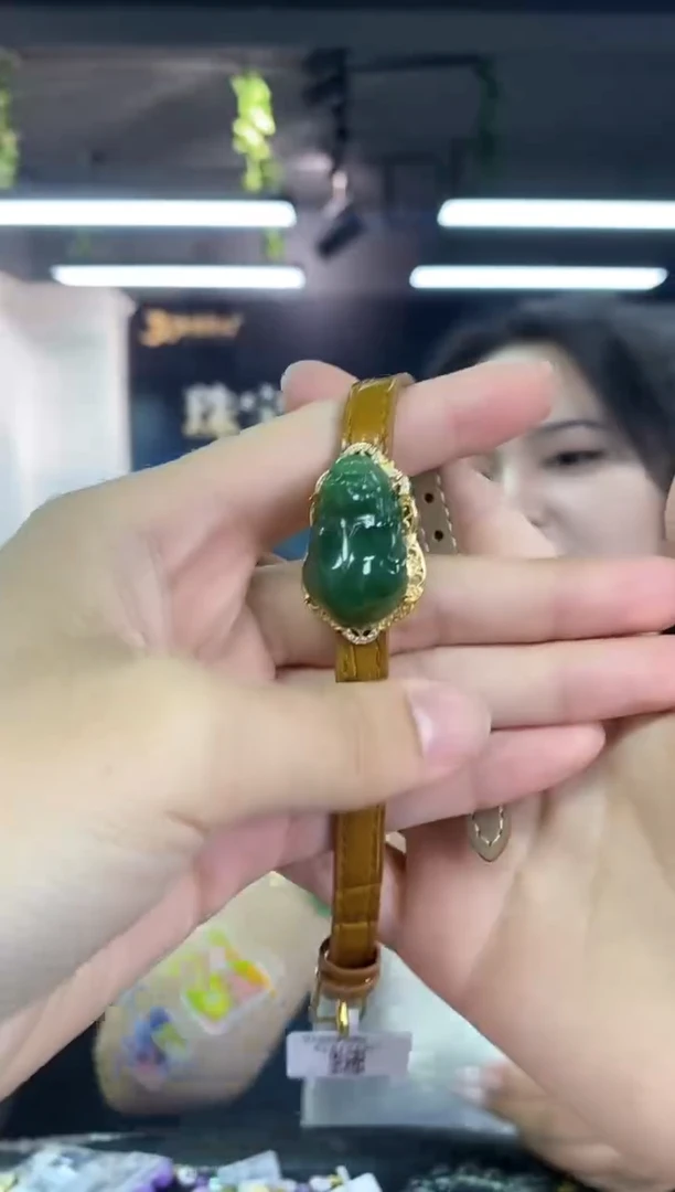 手链未镶嵌和田玉多样性发其一颜色微差