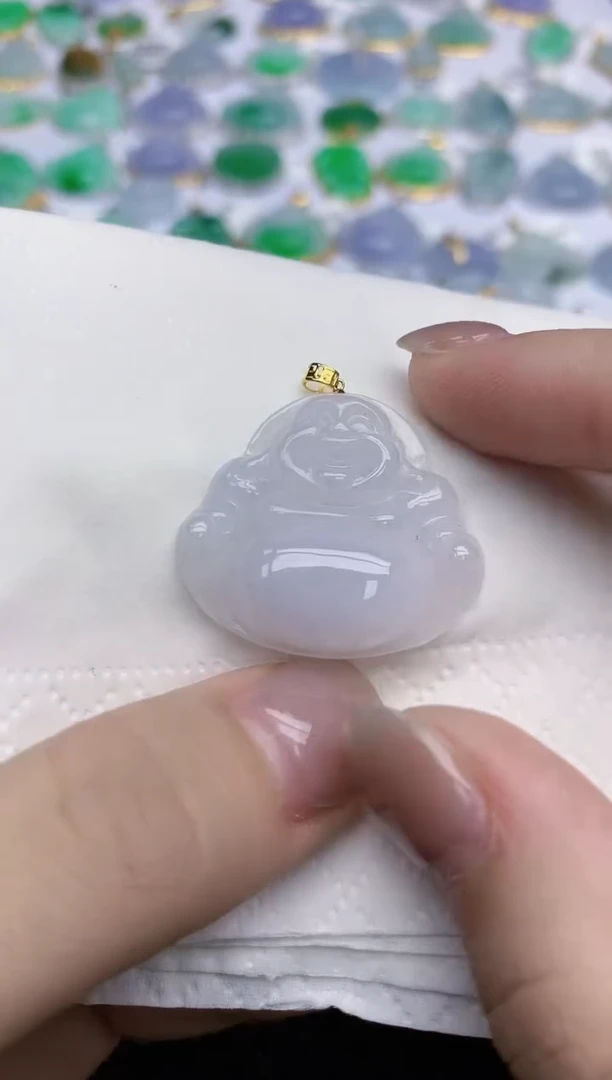 【闪购商品】翡翠颈饰未镶嵌天然翡翠A货