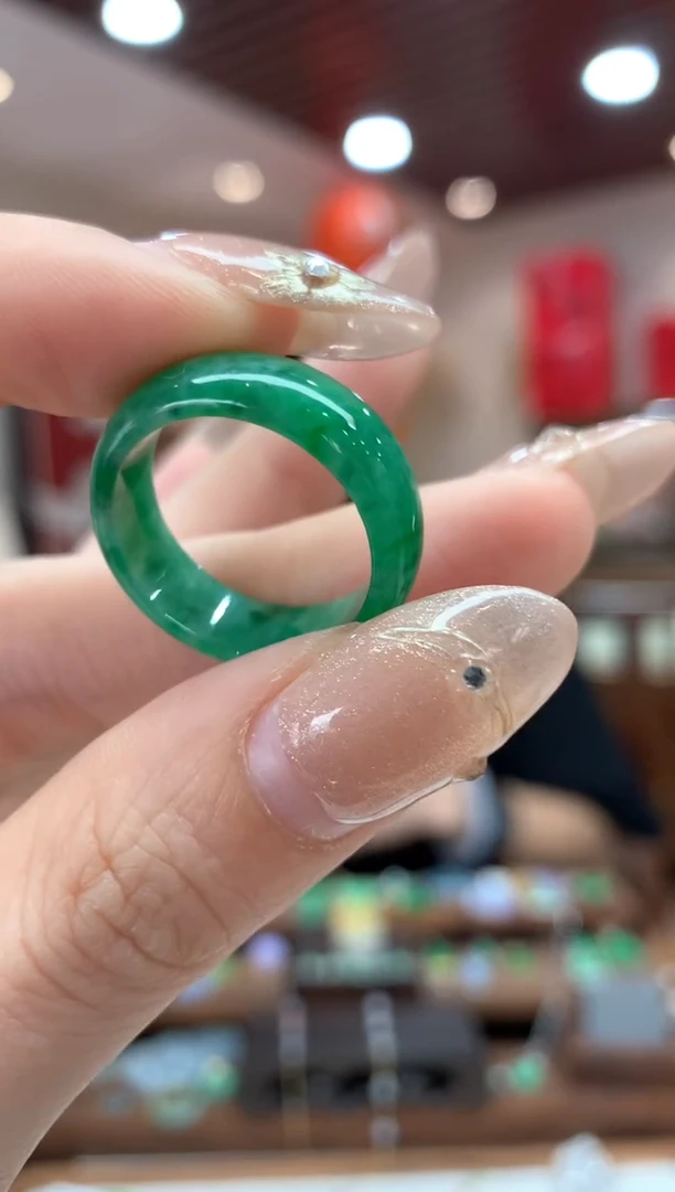 【闪购商品】翡翠戒圈未镶嵌戒圈 16.5