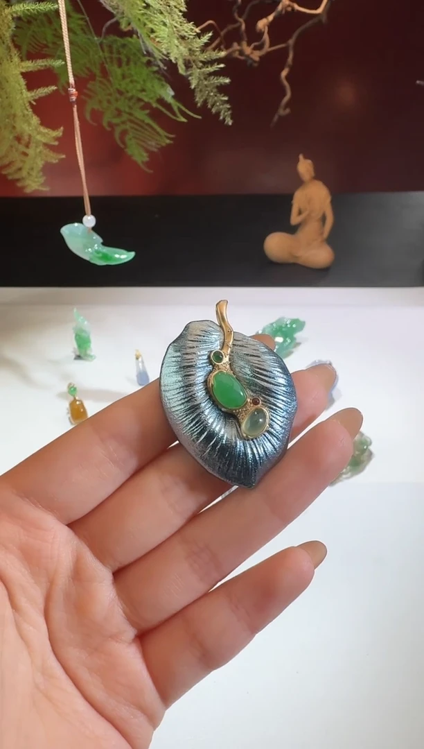 【闪购商品】翡翠颈饰未镶嵌【鑫鑫】