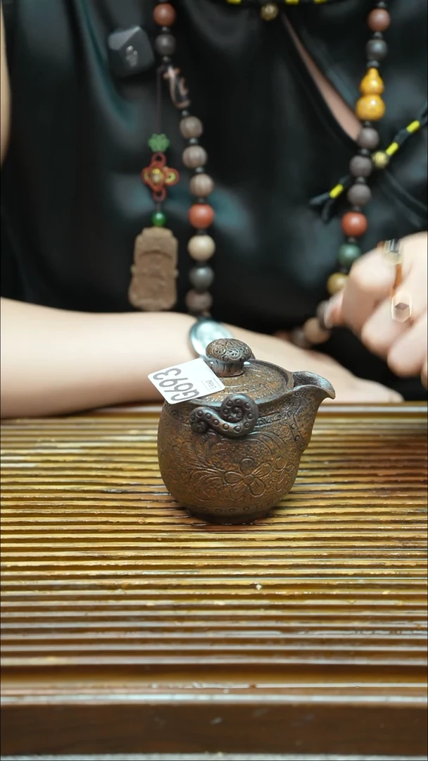 万古烧粗陶手工茶具