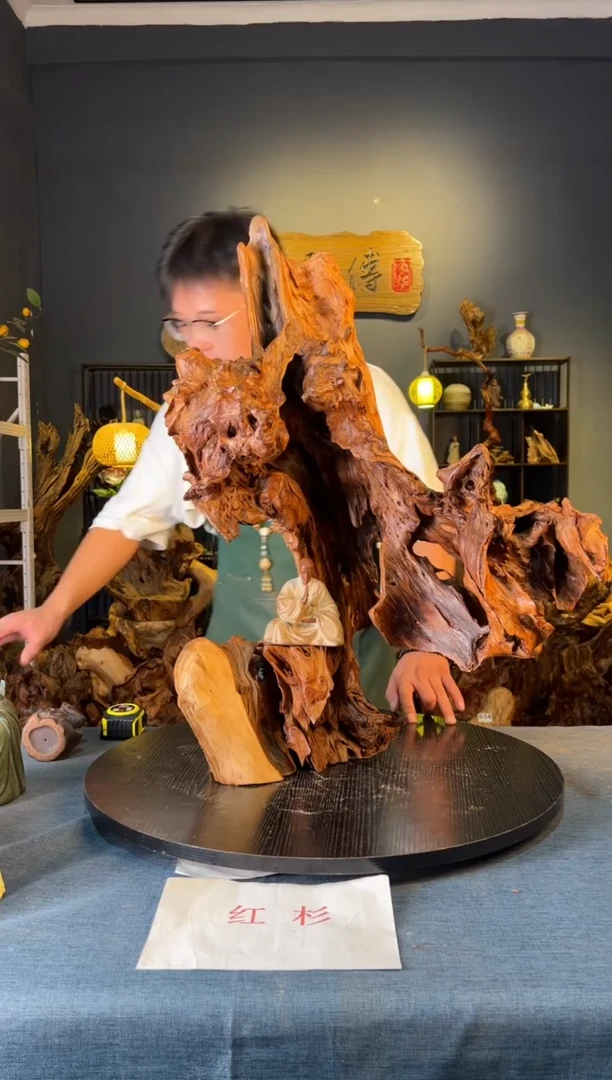 木卢师傅根艺作品（不包含人物摆件）