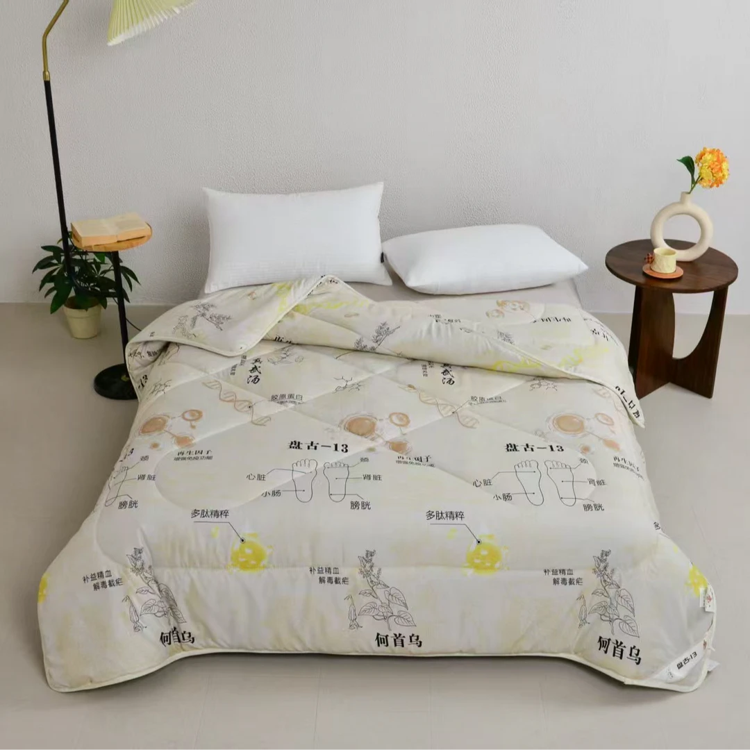 盘古-13养生图被子【KY】