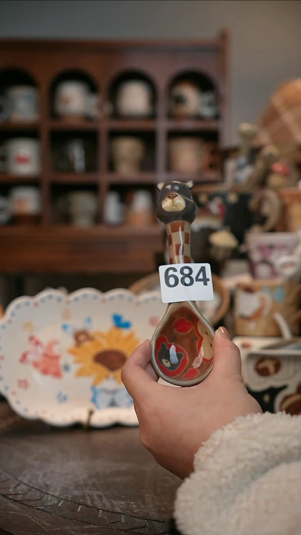 可爱川谷原创陶瓷12.13直播微瑕684