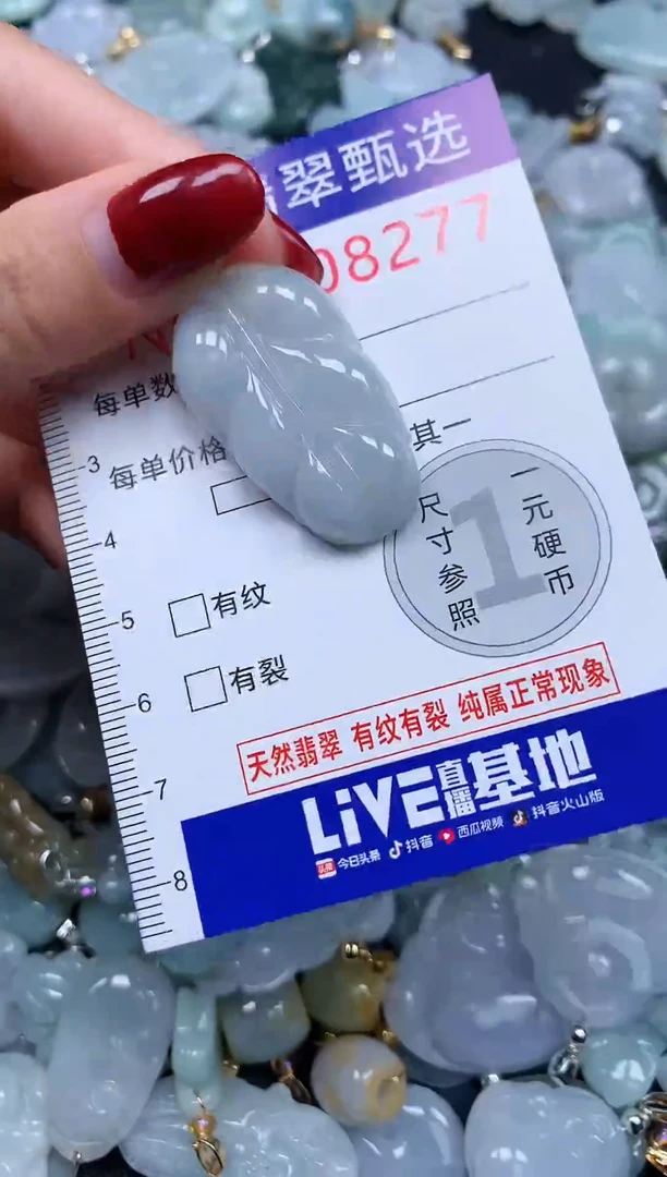颈饰未镶嵌翡翠8277
