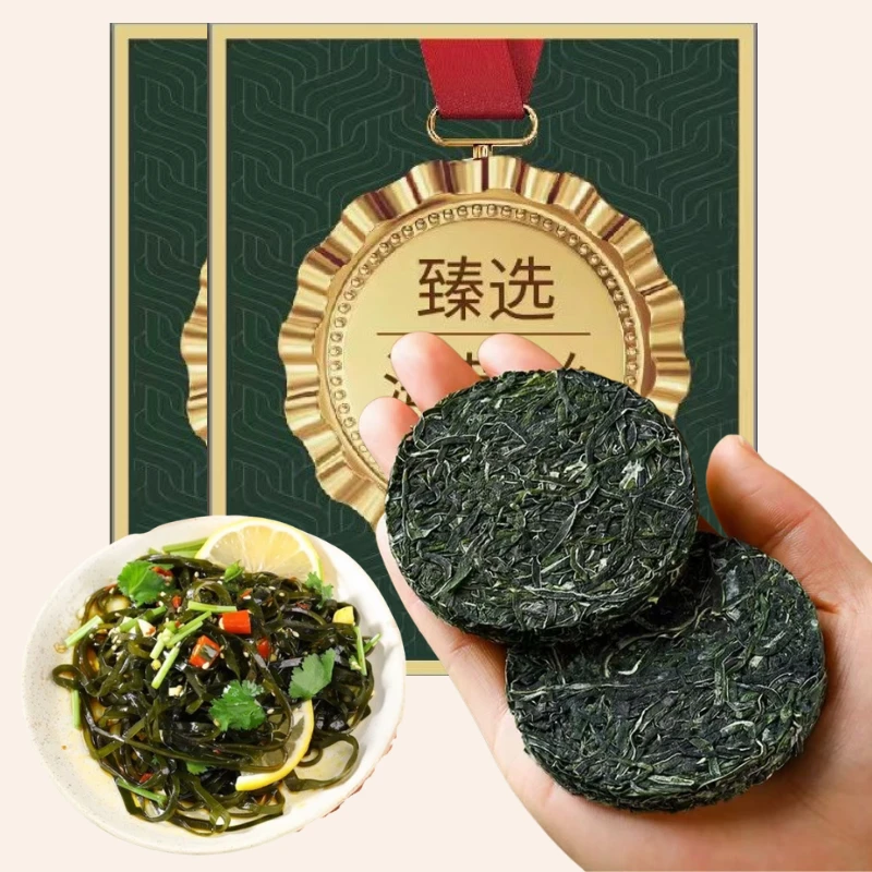 (到手10片)霞浦烘干海带丝富牛牛同款压缩海带丝独立包装16克无沙