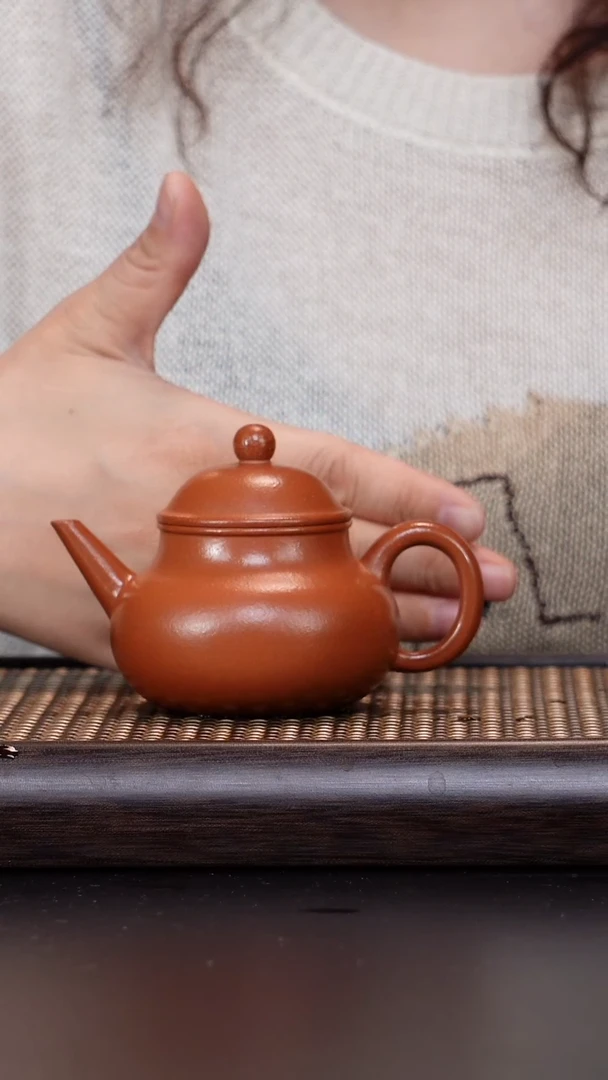 茶壶紫砂芭乐水平130cc原矿