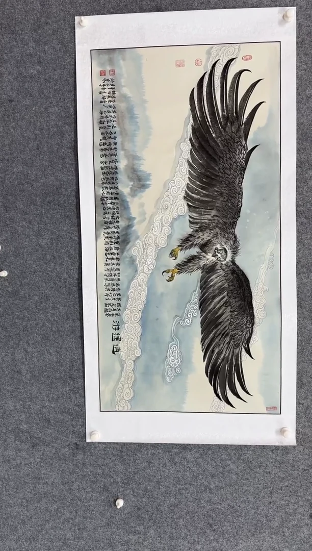 国画DH-LS老师绘画作品