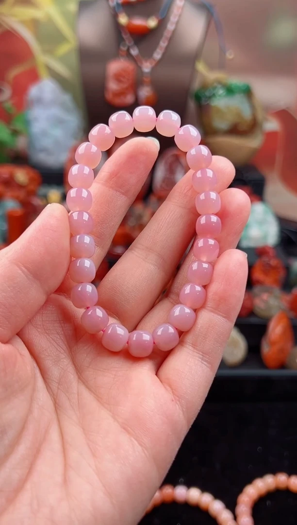 未镶嵌手链南红玛瑙8mm老型手串