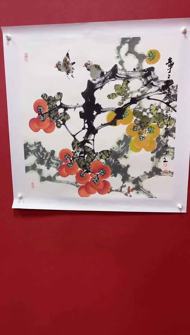 国画国画作品 宣纸纯手绘