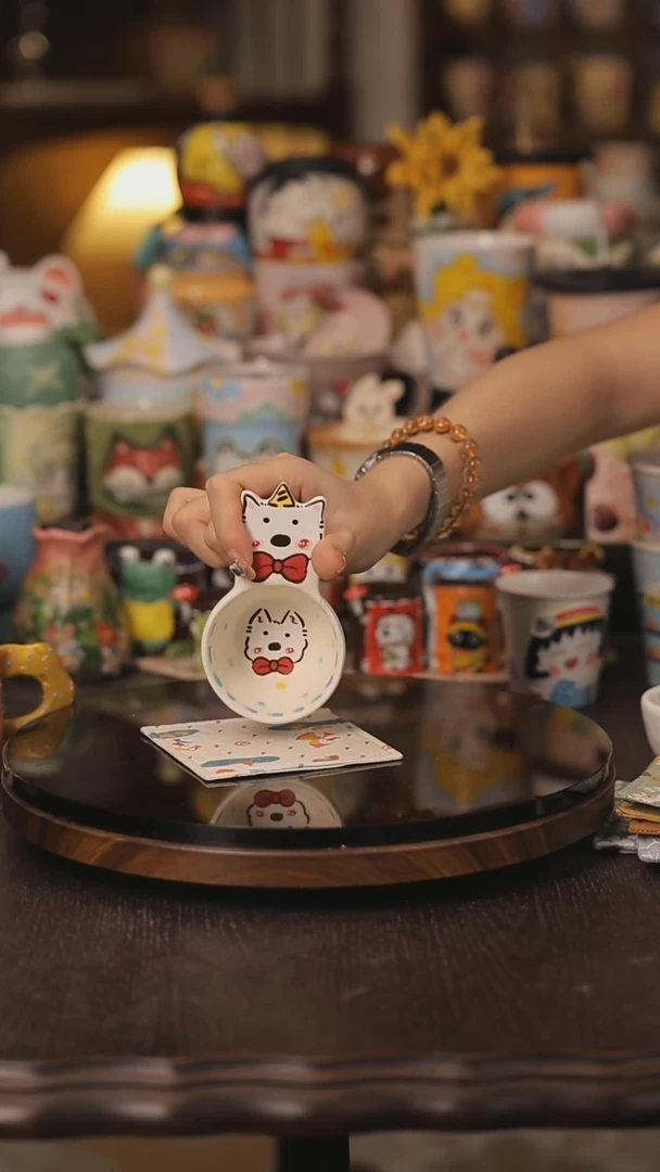 景德镇釉下彩绘设计师款式陶瓷