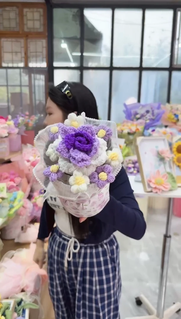 非遗手工定制花束，孤品清仓！！