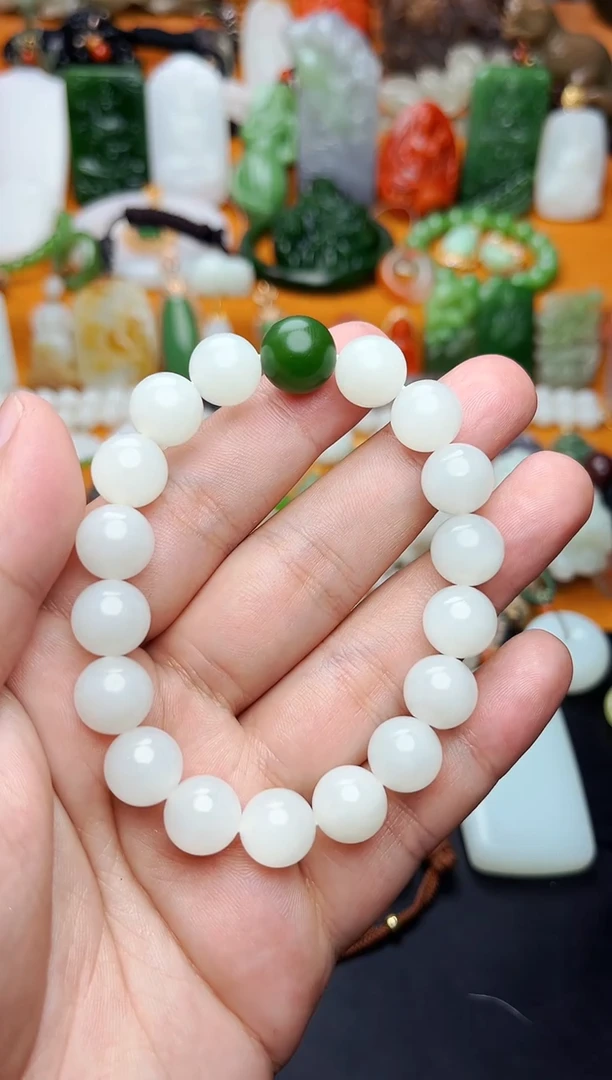 【闪购商品】和田玉手串未镶嵌手串01
