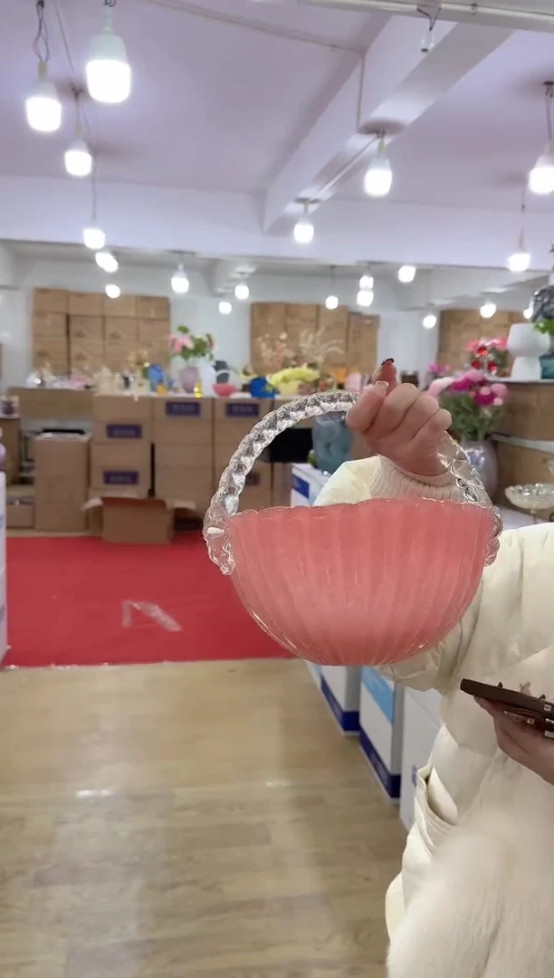 【闪购商品】无铅玻璃甄选花器-c-早12