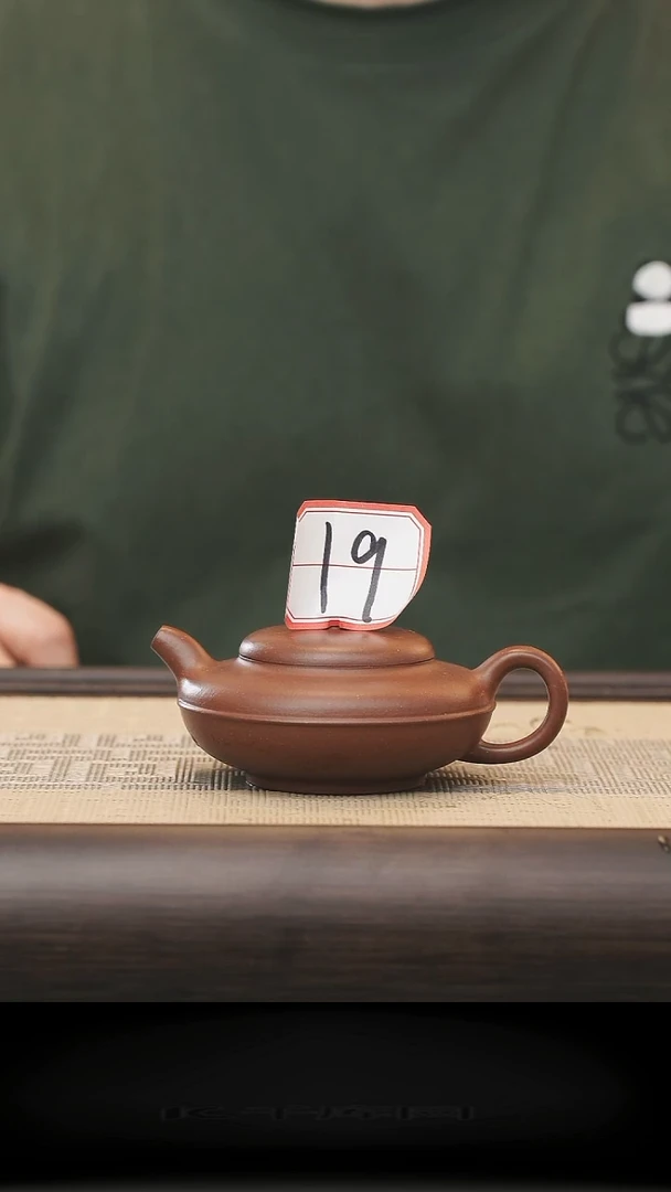 茶壶紫砂19号全手工紫砂壶