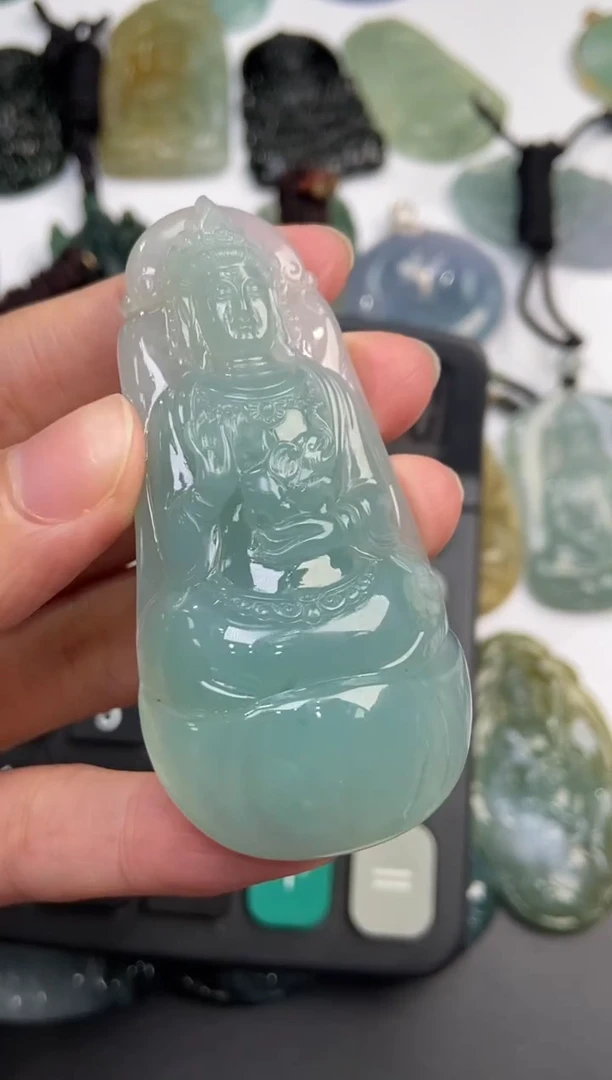 未镶嵌挂件翡翠370776    多人