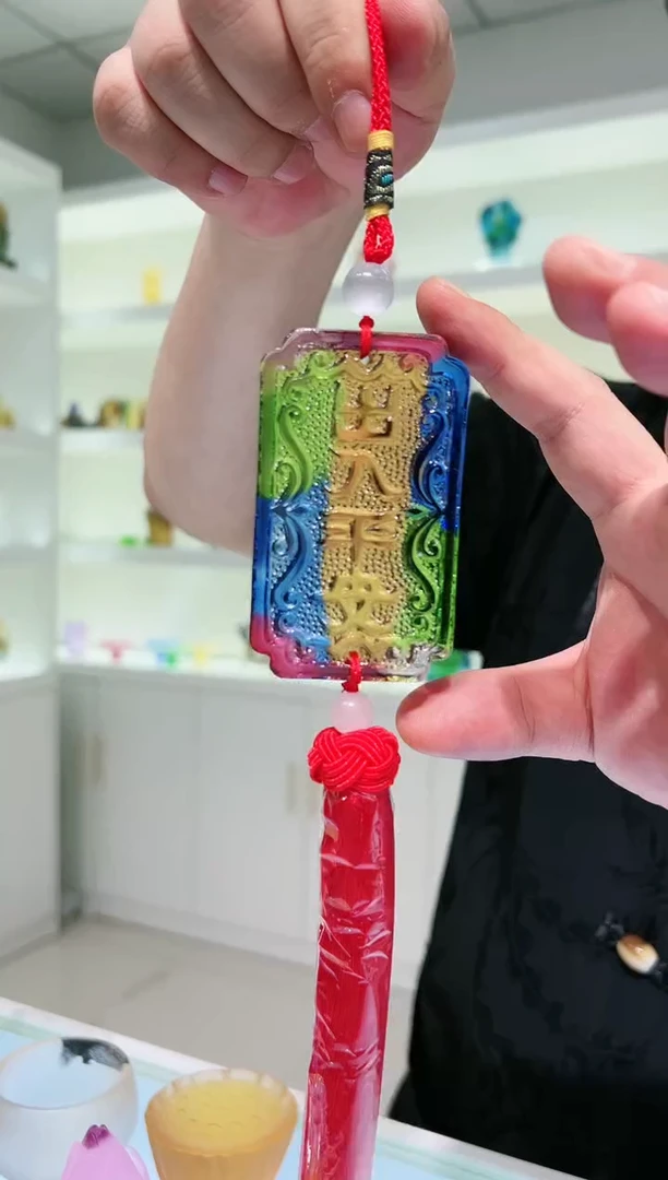 【闪购商品】茶宠古法琉璃车挂