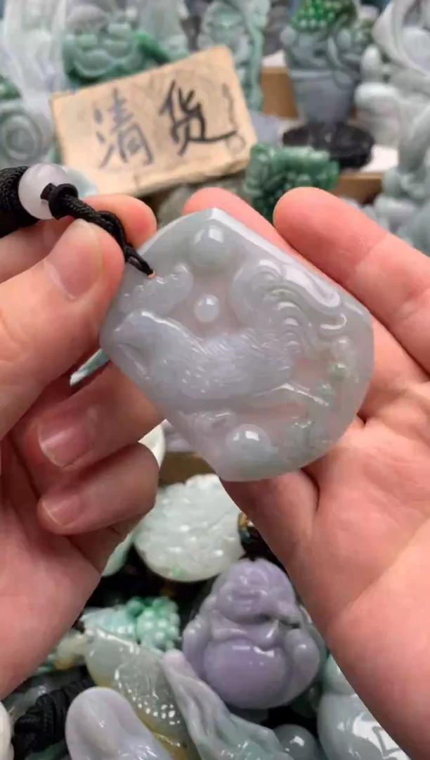 吊坠(不含链)未镶嵌翡翠1