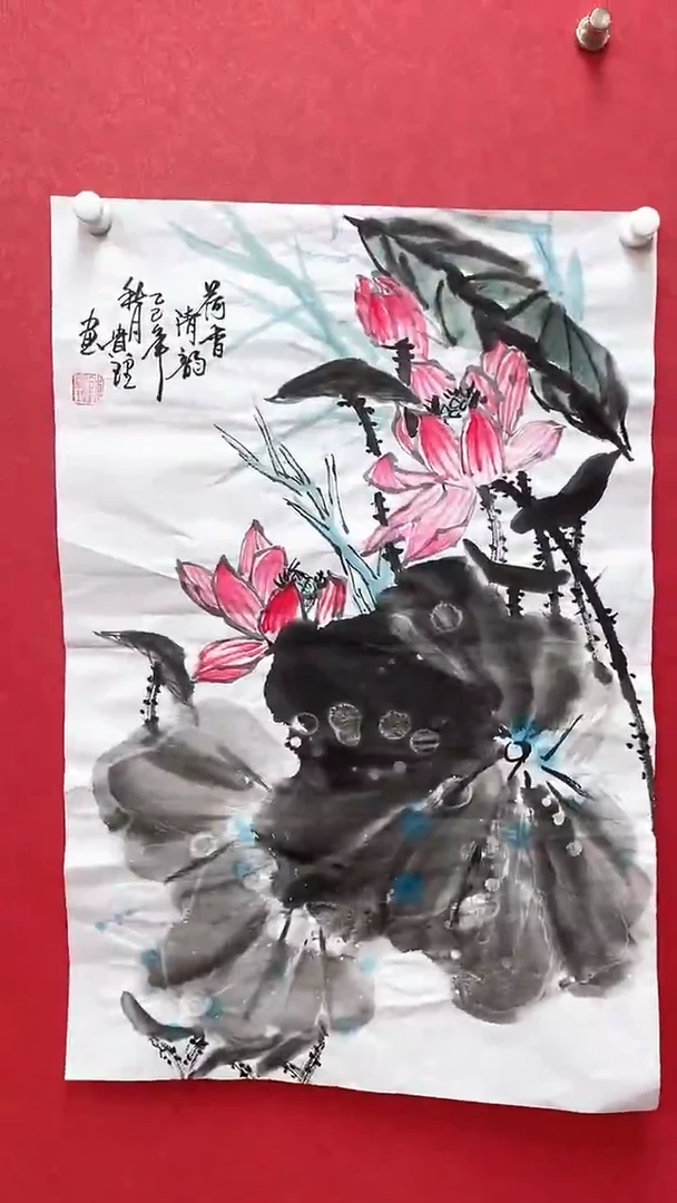 国画精美国画作品
