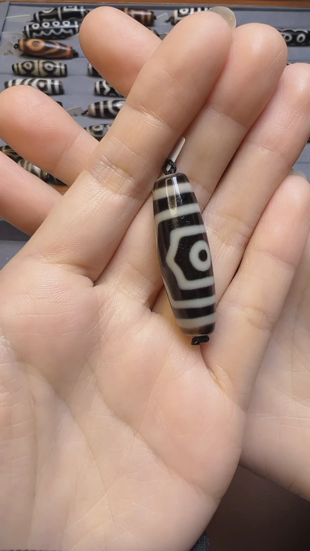 【闪购商品】玛瑙/玉髓珠宝半成品未镶嵌定制聚源三眼