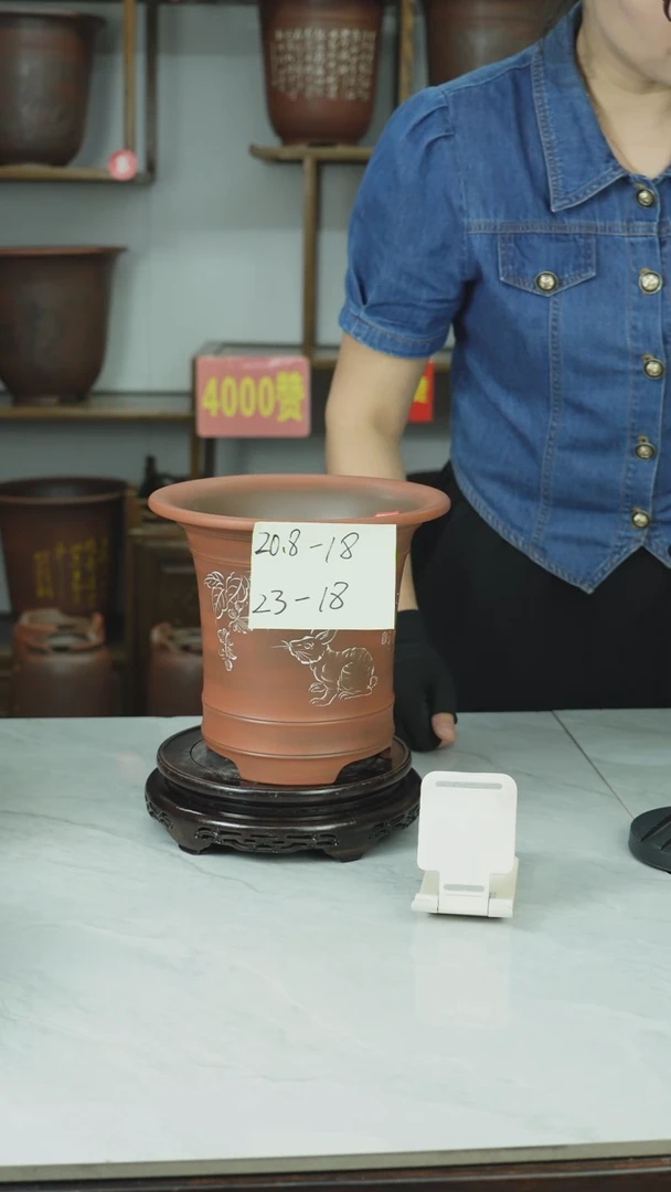 仿古全手工制作高温烧微瑕