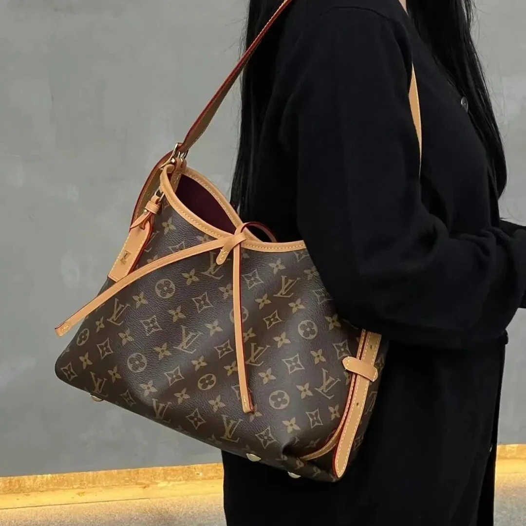 95新 LouisVuitton/路易威登 【双双活动】CARRYALL 小号 PVC芯片