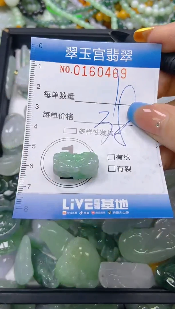 翡翠未镶嵌颈饰闪购0160469