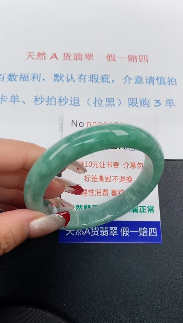 【闪购商品】翡翠手镯未镶嵌天然A货翡翠未镶嵌0029050