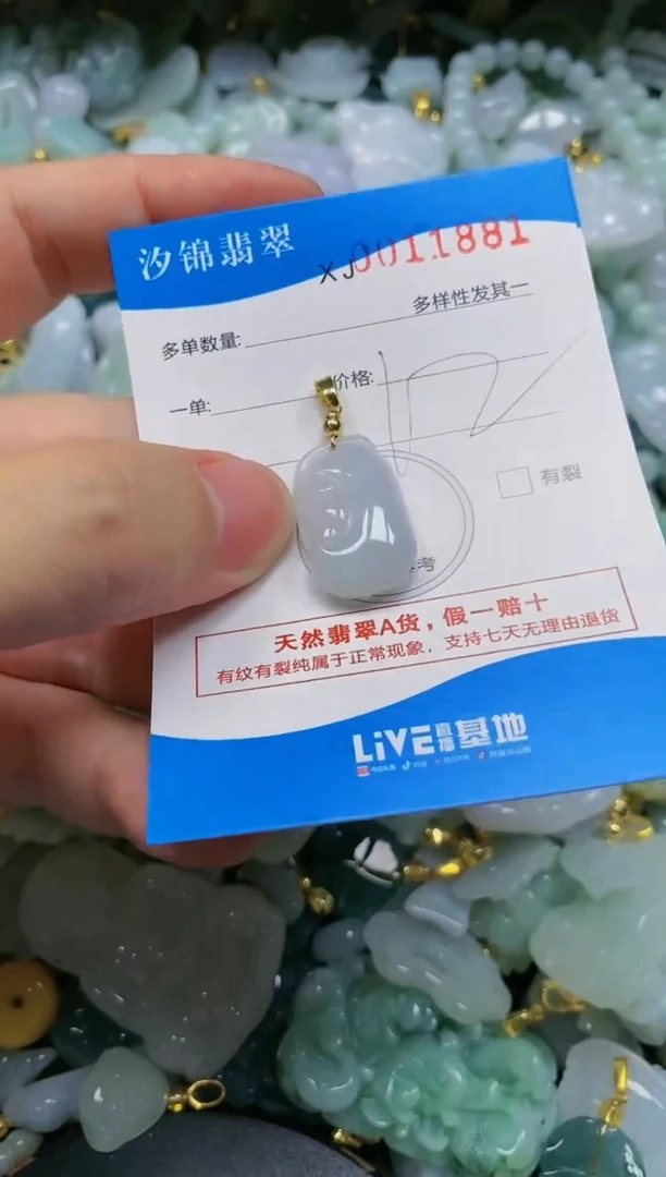 翡翠未镶嵌颈饰闪购商品0011881
